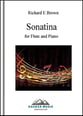 Sonatina for Flute and Piano P.O.D. cover